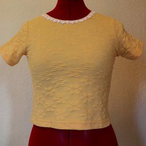 Quilted Vintage Style T-Shirt